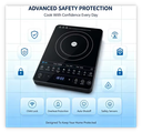 Smartphone Remote Shutdown Child Safe Countertop WiFi IOT Induction Hob
