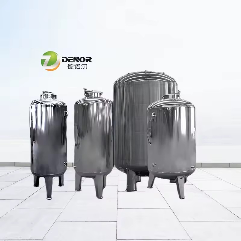 100L and 1000L Liter Stainless Steel Collection Vessel Water Coconut Milk Juice Milk Beverage Liquid Storage Tank