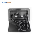 Motorhome Accessories Black White Marine Rv External Shower With Lock
