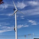 Large Park Landscape Vertical Axis Wind Turbine 1KW 3KW Decorative Wind Generator for Municipal Scenic Lighting Project