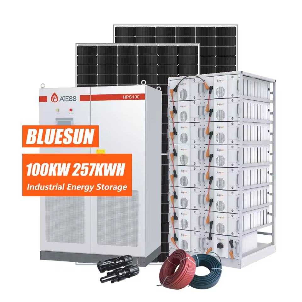 Commercial and Industrial Solar Energy Storage System 100KW 257KWH Whole Solution for Your Immediate Power Generation