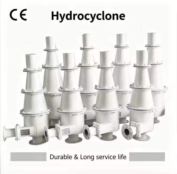 High Efficiency Ceramic Lined Hydrocyclone for Mineral Processing - Wear Resistant Slurry Classification & Separation Equipment