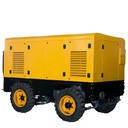 3700kg Energy Saving industrial portable diesel screw compressor for drilling