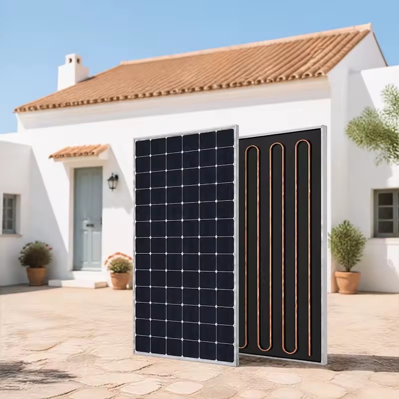 Air Based PVT Hybrid Solar Panel 600W Solar Thermal Hybrid Panel Connection to Drying System