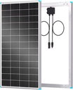 Monocrystalline PERC 200W 25% High-Efficiency Glass Solar Panels 182mm 24V PV Power Charger Van RV Marine Cabin Roof Farm