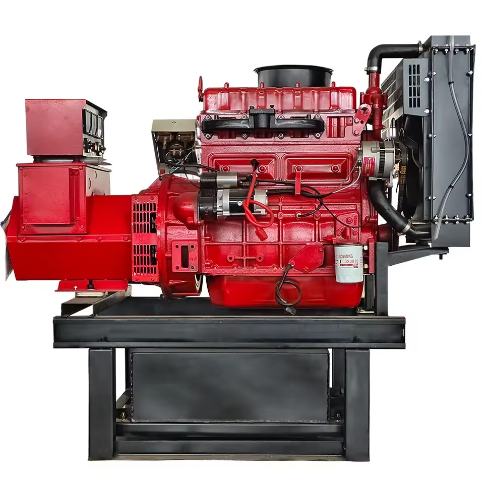 Single Phase Open Frame Diesel Generator Household Small Standby Power Unit for Remote Farm Village Electricity Supply
