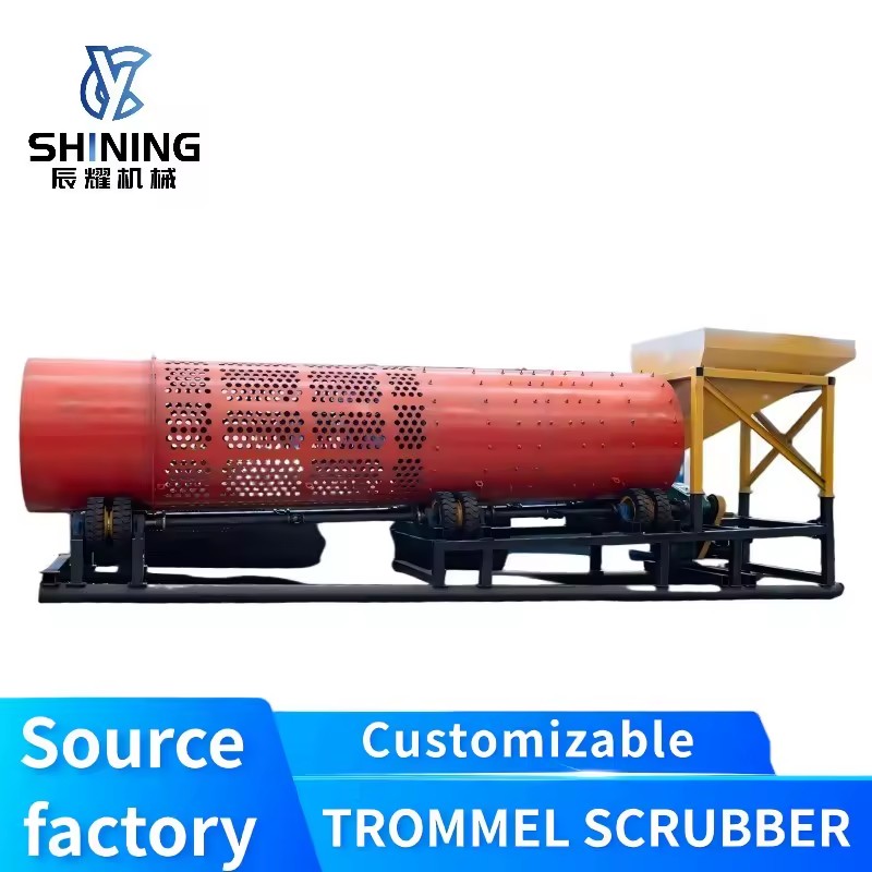 Energy Saving Gold Scrubber Machine Custom Solutions for Mining Projects