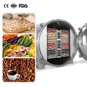 70KG HTFD60L Industrial Freeze-drying Machines for Freezing and Drying Fruits and Vegetables,preserve the Nutritional Value