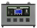 Portable Station 3KW LiFePO4 Solar Panel Generator Pure Sine Wave High Capacity Camping Bank 3-Year Warranty Car QC3.0-PD Fast
