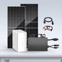 Mini Solar Power System for Balcony 800W 1000W Solar Panel Kit With Battery Storage Plug and Play Solar System