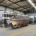 ZLG Fluidized Bed Dryer Energy-Saving Vibrating Fluid Bed Dryer for Continuous Drying