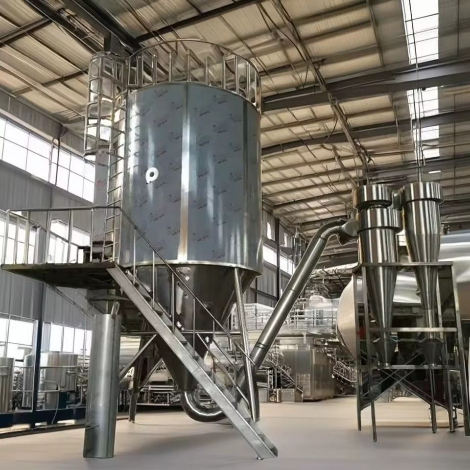 Automatic Animal Blood Meal Spray Drying Machine Powder Spray Dryer Egg Powder Drying Machine