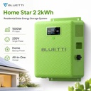Home Star 2 PAY AS YOU GO Support 1.5kW Household ESS Solar Generations with 2250W Surge Power for Blackout Backup
