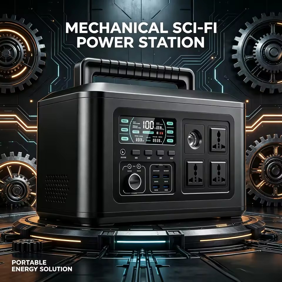 Smart 2kWh 2010Wh Power Station 1200W, 10,000 Cycles. Dual 65W PD. 600W Solar Input. Silent LFP Backup for Whole Family.