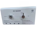 Large Pet Dog Bathing System Machine Eco-Friendly Wall Mount Dispenser for Cat Hotel Liquid Soap Shampoo for Bathroom