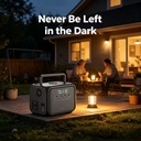 300W Solar Generator 288Wh. PD 100W Fast Charge. 15W Wireless Pad. Compact 3kg Design. Perfect Power for Fishing & Hiking.