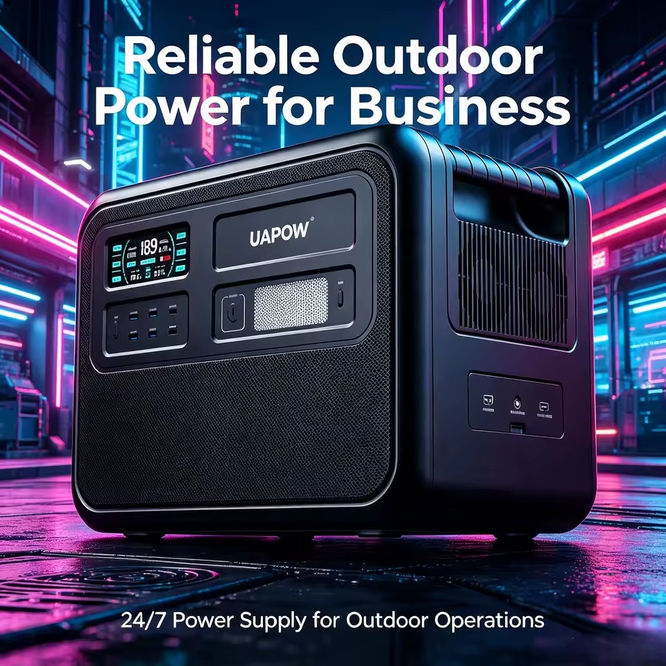 Durable 4kWh ESS, 10,000 Cycles. Solar MPPT 600W. 3*AC Ports. Reliable Outdoor Power for Digital Nomads & Farm Use.
