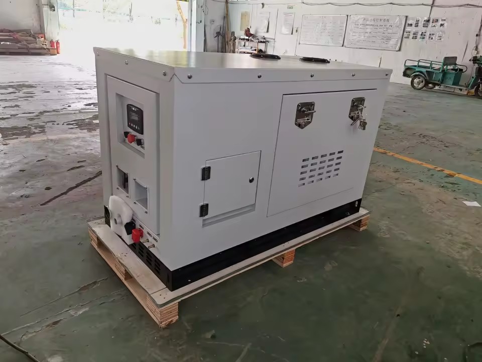 6KW 8KW 10KW 15KW 20KW 25KW to 60KW Seawater Cooled 50/60HZ 1500/1800RPM Marine Diesel Generator Set for Boat Yacht