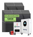 EU Stock Wholesale Lifepo4 Battery Solar System 5Kw 10Kw 15 Kw Photovoltaic Kit Complete Hybrid Offgrid Solar Power System