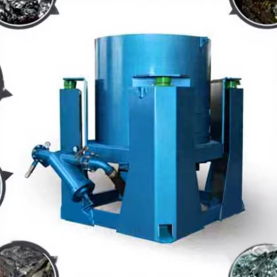 High-Efficiency Automatic Motor Gold Lead Zinc Iron Tungsten Centrifugal Concentrator with Energy-Saving for Gravity Separation