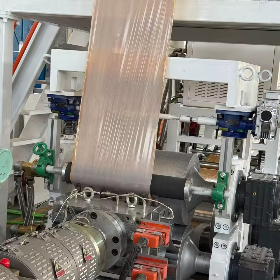 Multi Functional Automatic Plank Flooring Tile Making Machinery Plastic Sheet Press Extruder Line PVC Floor Sheet Making Machine