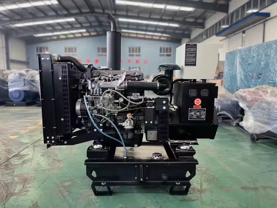Diesel Generator Set 20KW Silent Engine Motor Auto Start ATS Three-Phase 187000V Portable Industrial Household Plant HM Long