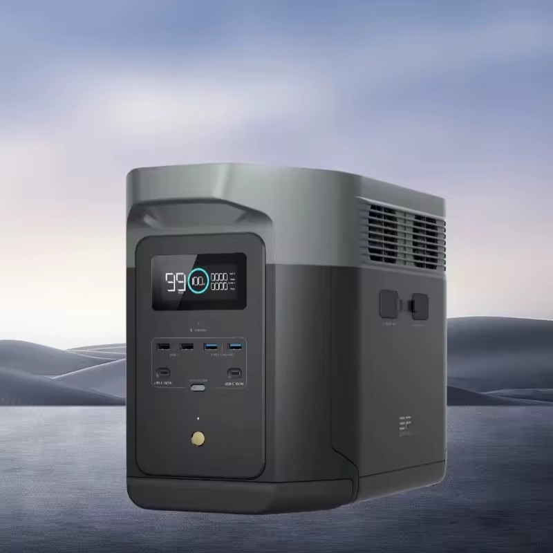DELTA Station 2 Max 2400W Lifepo4 Price Electric Charging 12048 Wh Portable Power Station for Home Backup