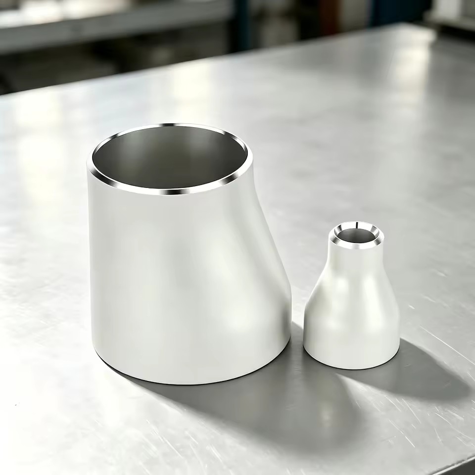 SS316 50mm to 32mm Aluminum Stainless Steel Pipe Reducer Corrosion Resistant Fitting for Coastal Industrial Pipeline Service