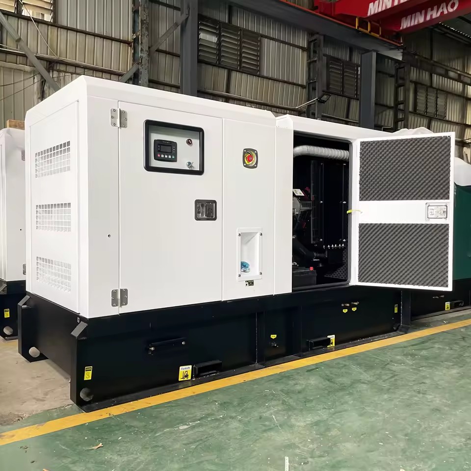 50KW Cummins Silent Diesel Generator Set with Soundproof Canopy Diesel Dynamo Electricity Power Plant 3 Phase
