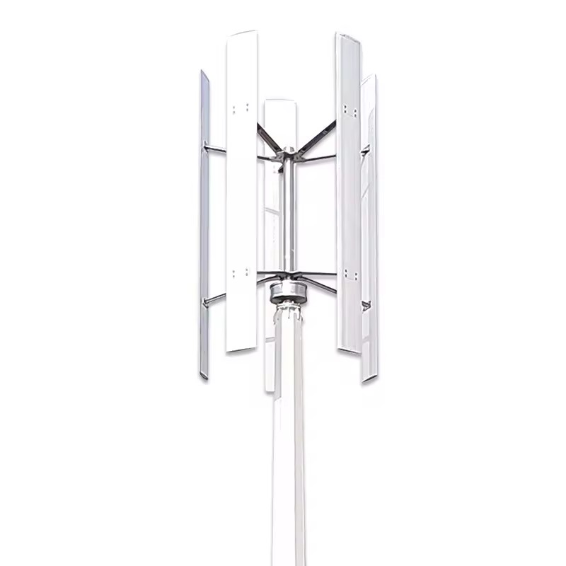OEM 5KW Vertical Axis Wind Turbine High Power Low Start Wind Speed Outdoor Off Grid Wind Generator