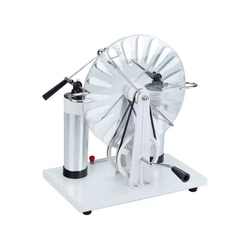 Wimshurst Machine, Electrostatic Static Electricity Generator with Leyden Jars, Physics for School Electrostatic Teaching Demo