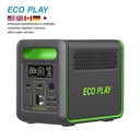 ECOPLAY 1200W Portable Power Source Generator with Remote Monitoring Capability Capable of Working at -20℃ Low Temperatures