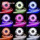 COB LED Strip DC 24V Super Bright LED Strip Lights 784Leds/M Chips Dimmable RGBW COB Flexible Indoor LED Strip