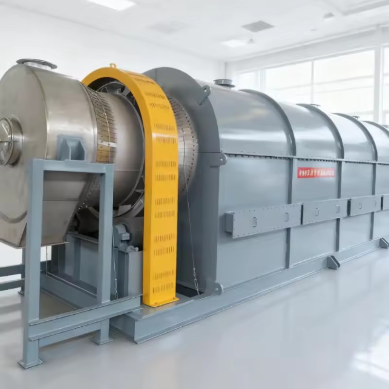 YF Electromagnetic Rotary Kiln Industrial Dryer CE Certification Low Cost High Capacity Factory Direct Price