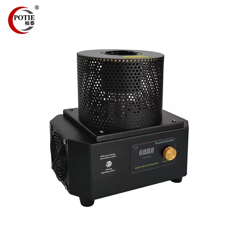 500g Mini Gold Melting Furnace 220V Electric Smelter Without Temperature Control for Precious Metal Casting Jewelry Making