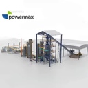 Biomass Gasification and Pyrolysis Power Plant Equipment Including Gasifier System for Syngas and Electricity Generation