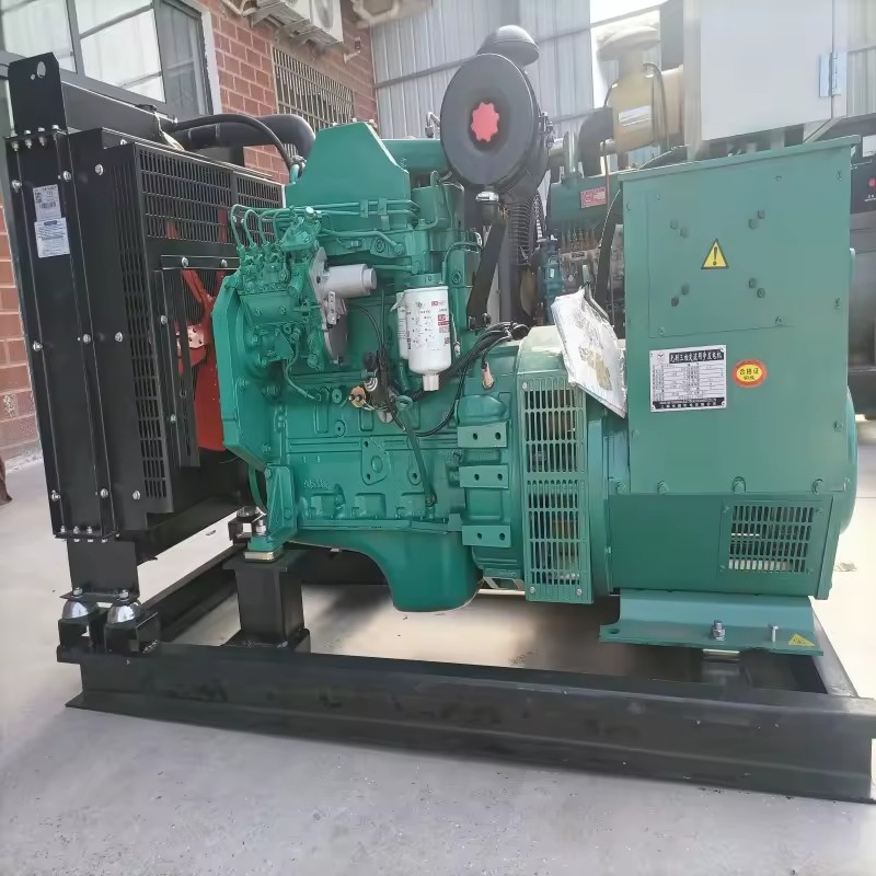 Second Hand Used 3 Phase Generator 50kw Cum Mins Diesel Electricity Power Generator Cum Mins Generator