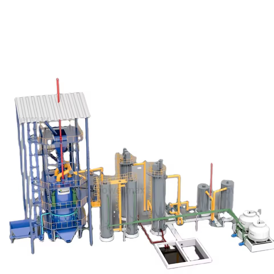 Biomass Gasifier Power Plant for Bagasse, EFB, and Palm Coconut Husk Gasification Power Generation System