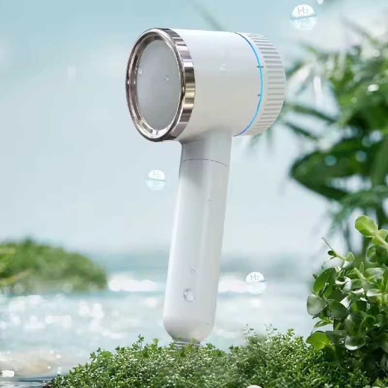2026 New Electric Hydrogen Shower Head 3000PPB PEM Electrolysis Hydrogen Rich Water SPA Showerl Nano Bubble Skin Care OEM ODM