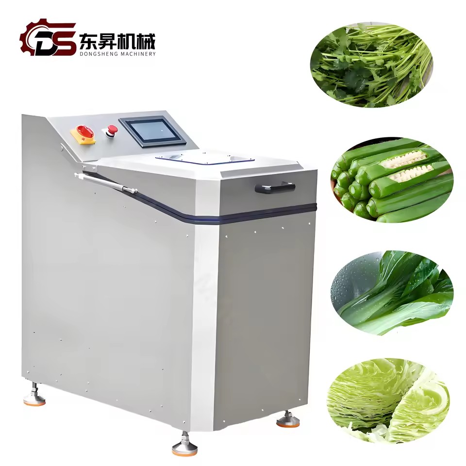 PLC Controlled Salad Spinner Variable Speed Salad Dryer Vegetable Dewatering Machine Commercial Vegetable Centrifuge Dryer