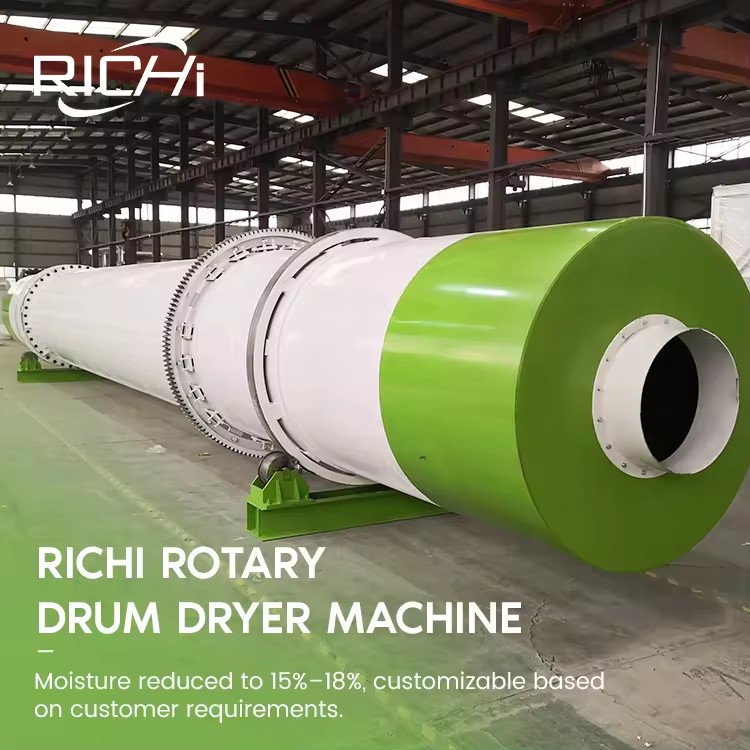 Automatic Rotary Drum Dryer Machine - Free Customized 7t h Wood Sawdust Rotating Drum Dryer Suppliers