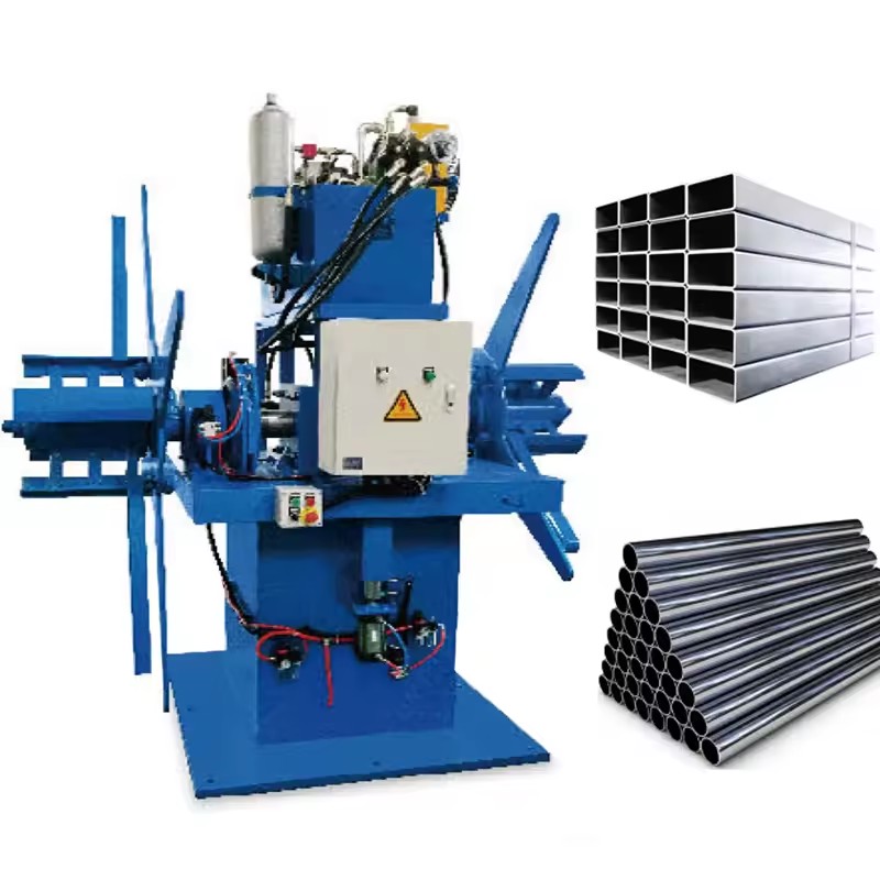 Pipe Mill Gi Steel Hf Precision square Pipe Making Machine With Decoiler