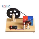 AC/DC Hand Driven Dynamo Generator for School Physics Experiments and Demonstrations