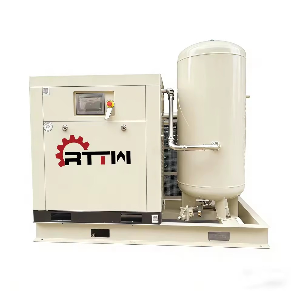 RTTW Energy Saving Low Noise Permanent Magnet 40BAR Booster Compressor 3m³/min Industrial Air Compressor