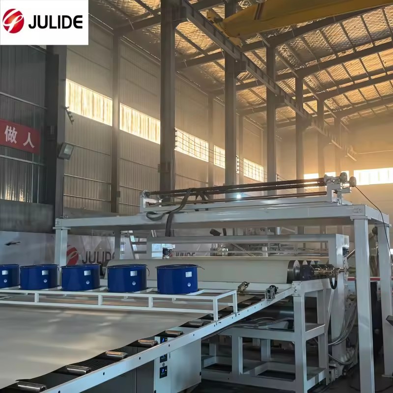 High Speed Digital PLC Control PVC Plastic Floor Manufacturing Line Extrusion Calendering for Vinyl Plank Production