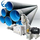 HDPE Double Wall Corrugated PE Drainage Pipe Extruder Machine DWC PE Corrugated Pipe Making Equipment