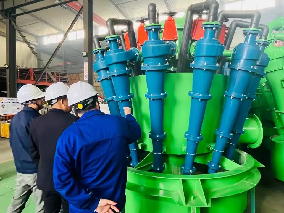 High-concentration Slurry Pre-classification Cyclone - Less Bottom Flow, Finer Classification, Energy Saving and Cost Reduction