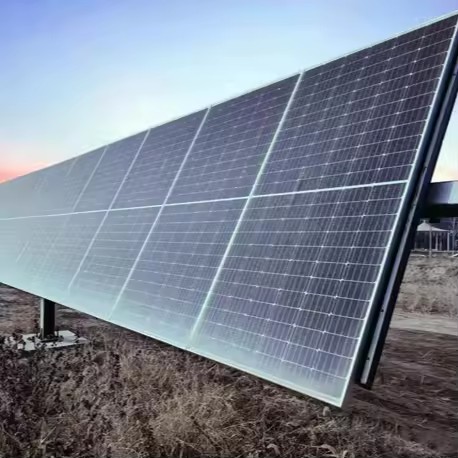 Ground Mounted Single Axis Solar Tracker System for Utility Scale Projects