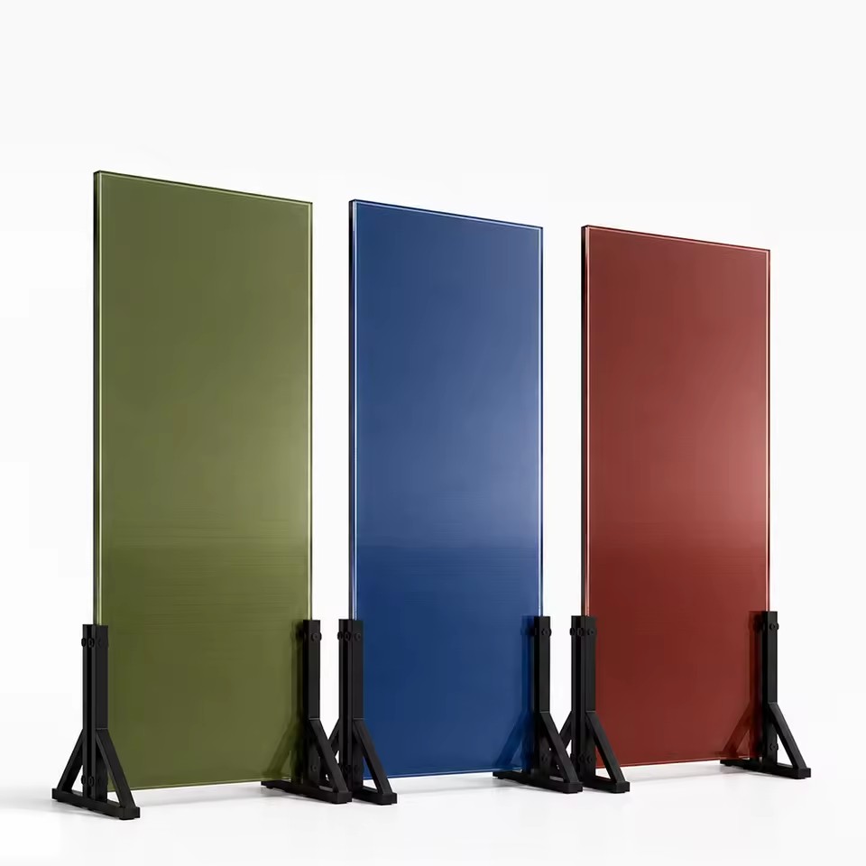 CdTe Solar Glass Windows Color Power Generation Glass Sunroom Curtain Wall Model Bipv Photovoltaic Glass