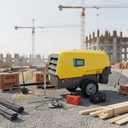 Mining Diesel Air Compressor with High Speed Operation Energy Saving Design and Reliable Performance for Heavy Duty Use